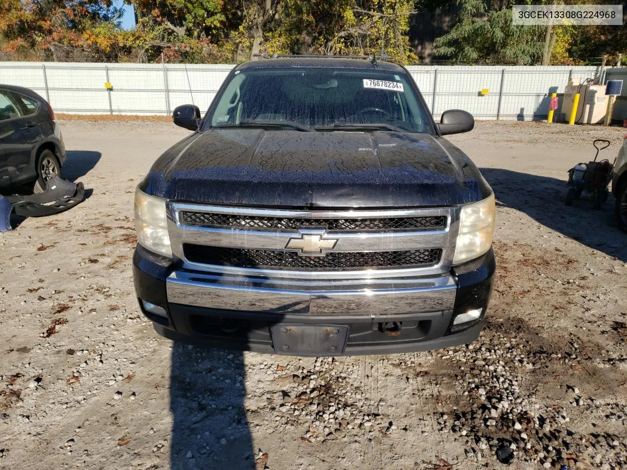 2008 Chevrolet Silverado K1500 VIN: 3GCEK13308G224968 Lot: 76878234