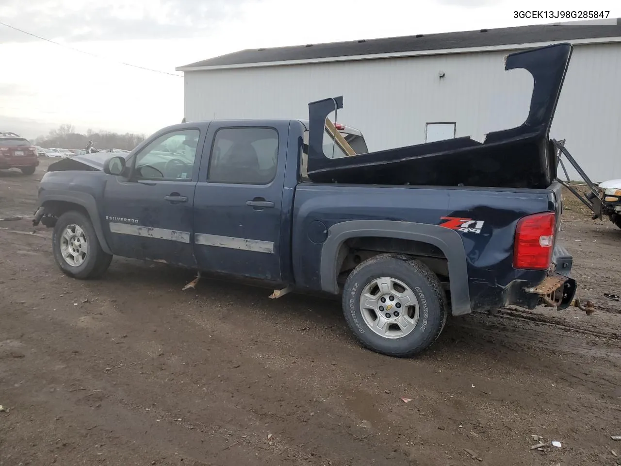 2008 Chevrolet Silverado K1500 VIN: 3GCEK13J98G285847 Lot: 76959784