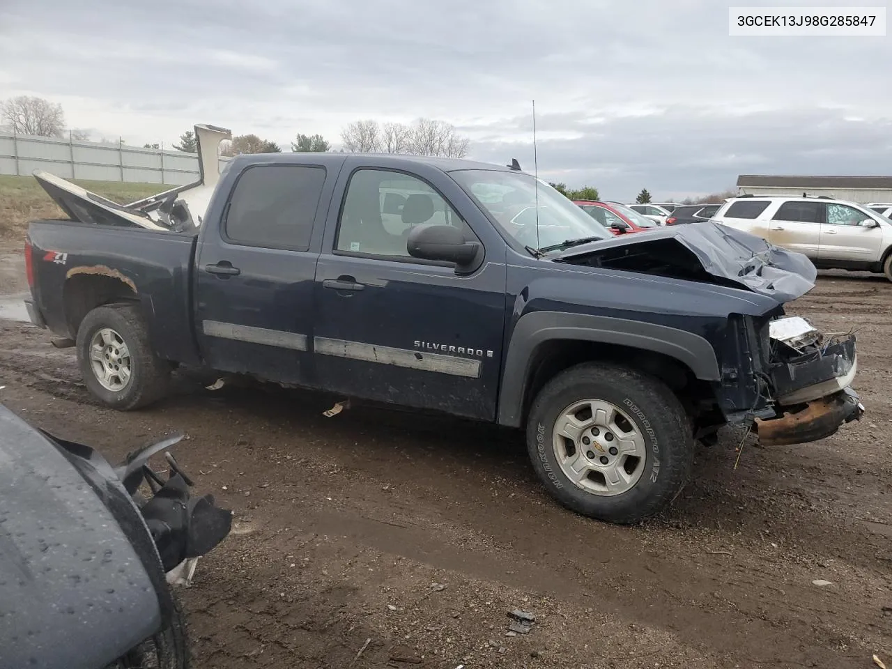 2008 Chevrolet Silverado K1500 VIN: 3GCEK13J98G285847 Lot: 76959784