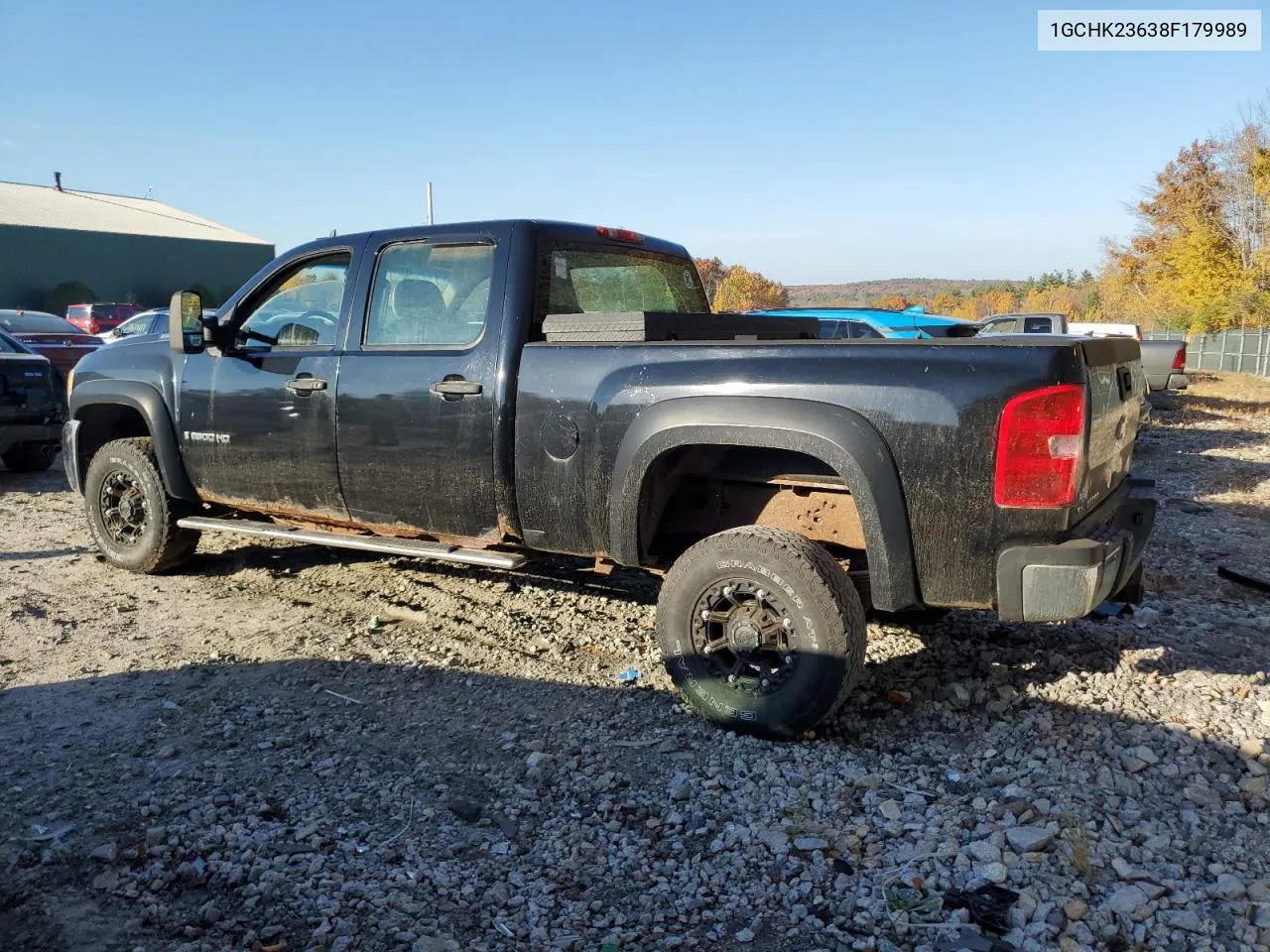 2008 Chevrolet Silverado K2500 Heavy Duty VIN: 1GCHK23638F179989 Lot: 77027544