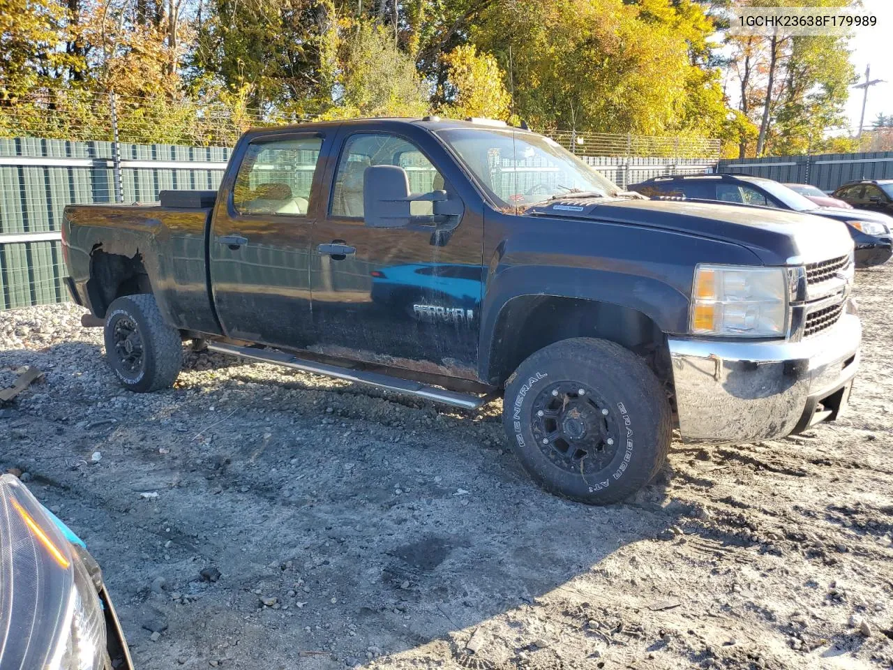 2008 Chevrolet Silverado K2500 Heavy Duty VIN: 1GCHK23638F179989 Lot: 77027544