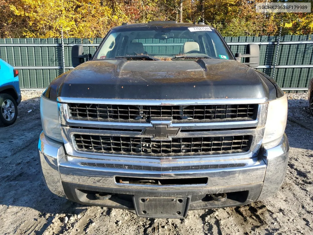 2008 Chevrolet Silverado K2500 Heavy Duty VIN: 1GCHK23638F179989 Lot: 77027544