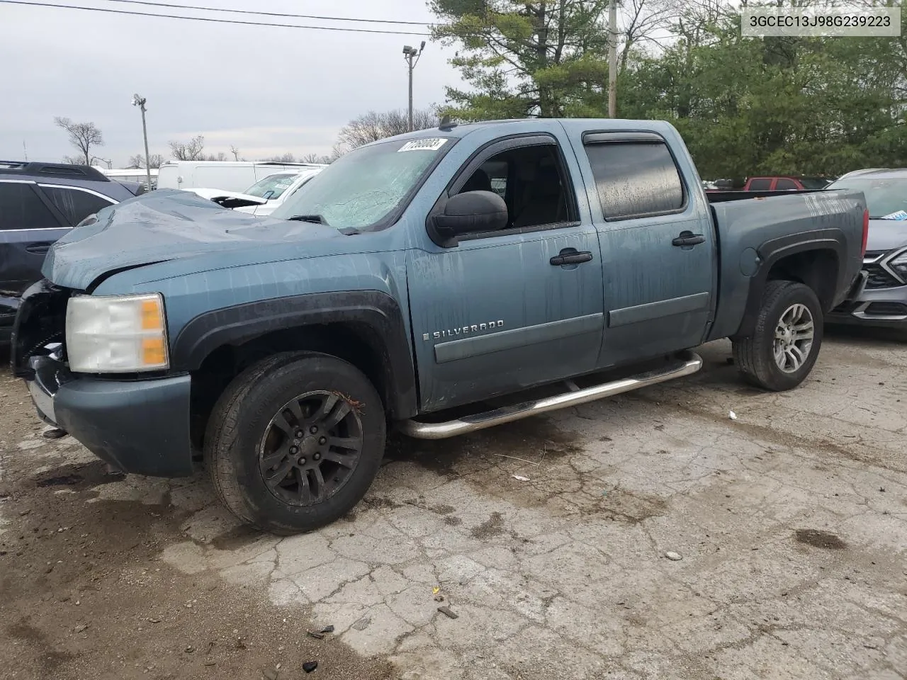 2008 Chevrolet Silverado C1500 VIN: 3GCEC13J98G239223 Lot: 77260003