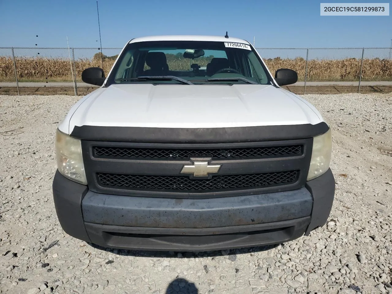 2008 Chevrolet Silverado C1500 VIN: 2GCEC19C581299873 Lot: 77266414