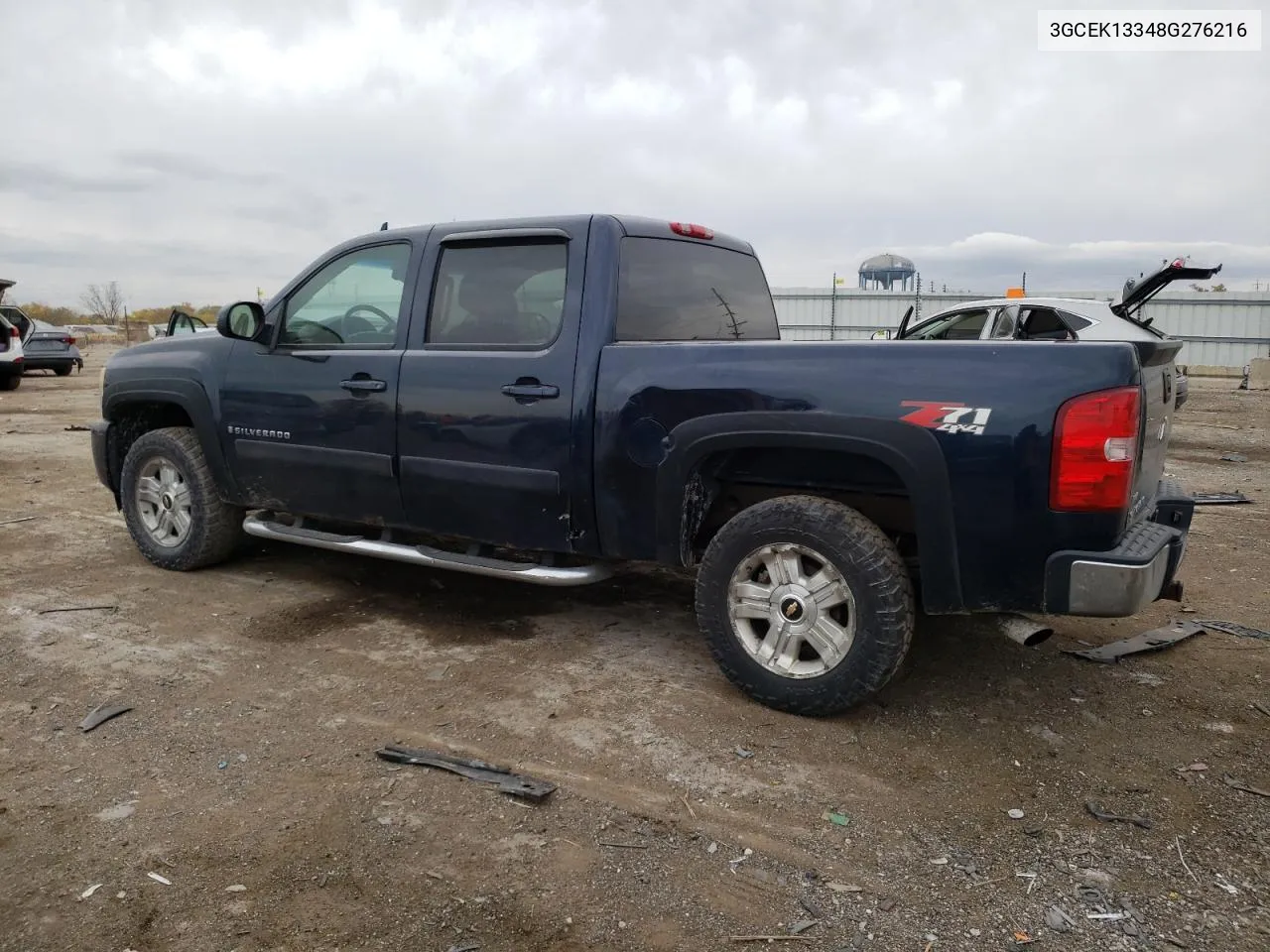 2008 Chevrolet Silverado K1500 VIN: 3GCEK13348G276216 Lot: 77382094