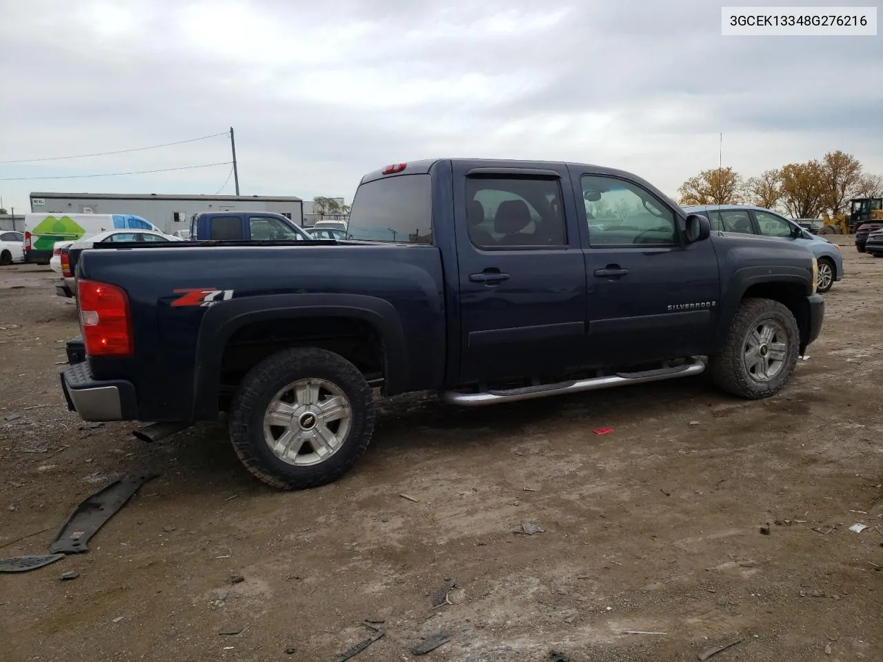 2008 Chevrolet Silverado K1500 VIN: 3GCEK13348G276216 Lot: 77382094