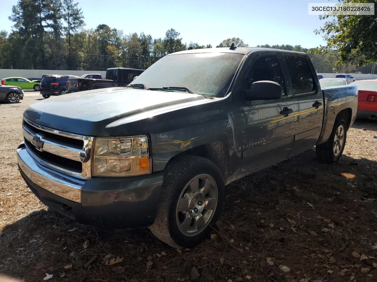 2008 Chevrolet Silverado C1500 VIN: 3GCEC13J18G228426 Lot: 77486094