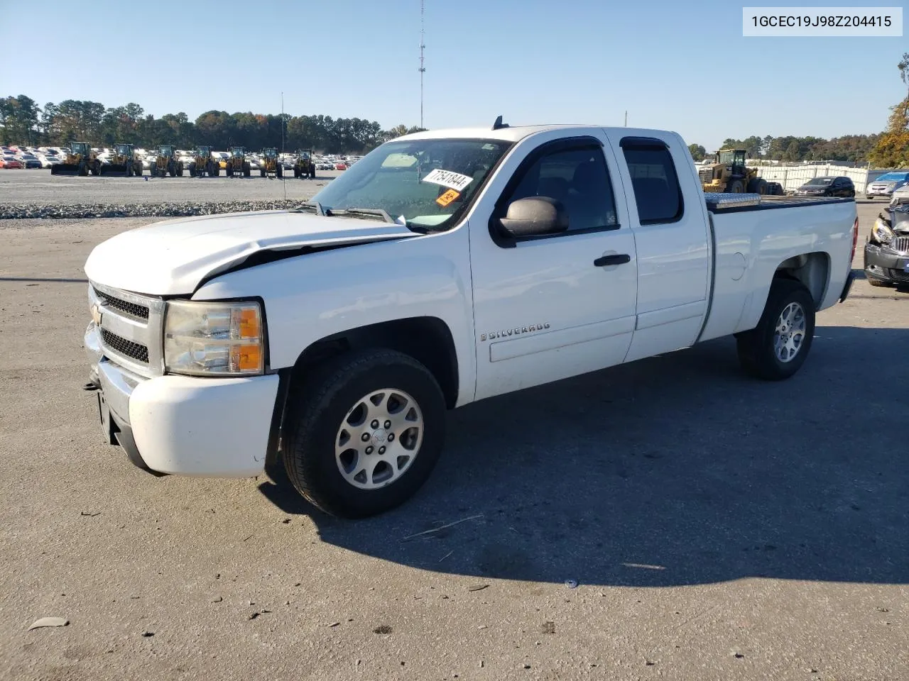 1GCEC19J98Z204415 2008 Chevrolet Silverado C1500