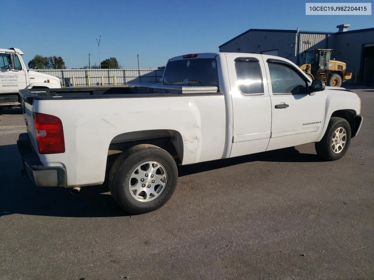 2008 Chevrolet Silverado C1500 VIN: 1GCEC19J98Z204415 Lot: 77541844