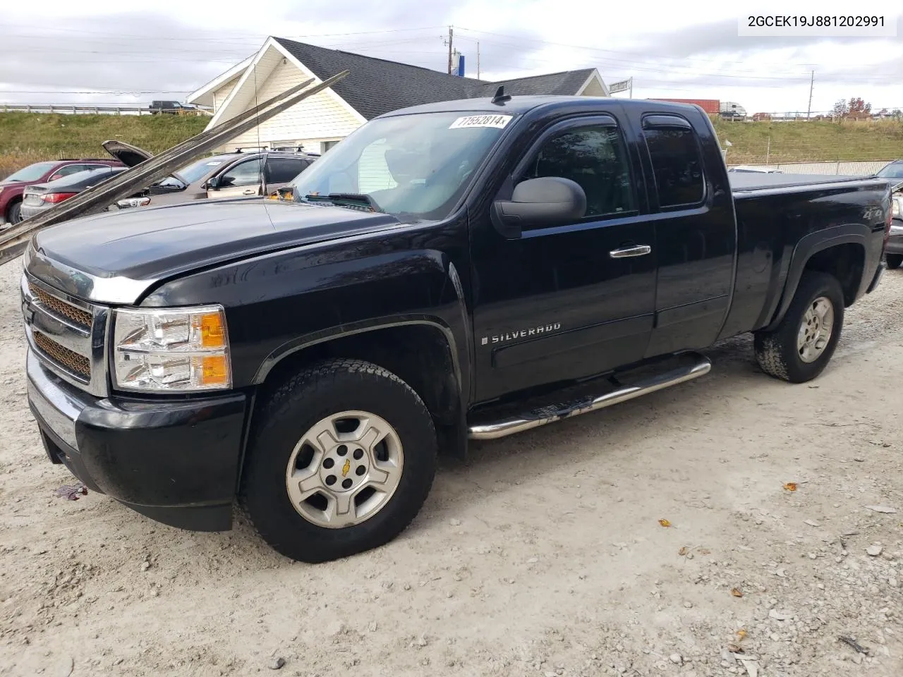 2008 Chevrolet Silverado K1500 VIN: 2GCEK19J881202991 Lot: 77552814