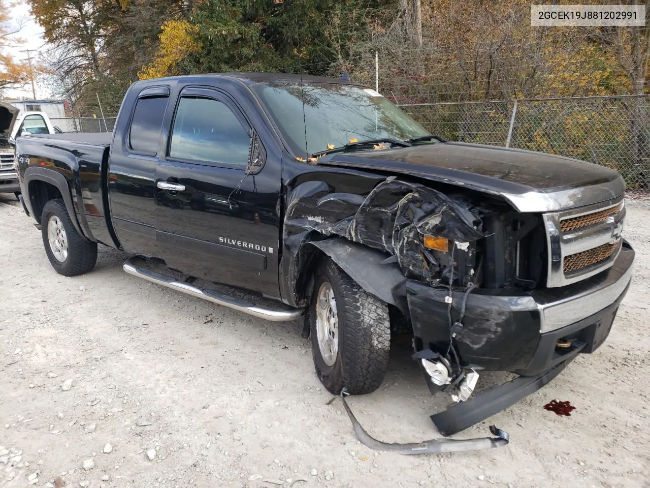 2008 Chevrolet Silverado K1500 VIN: 2GCEK19J881202991 Lot: 77552814