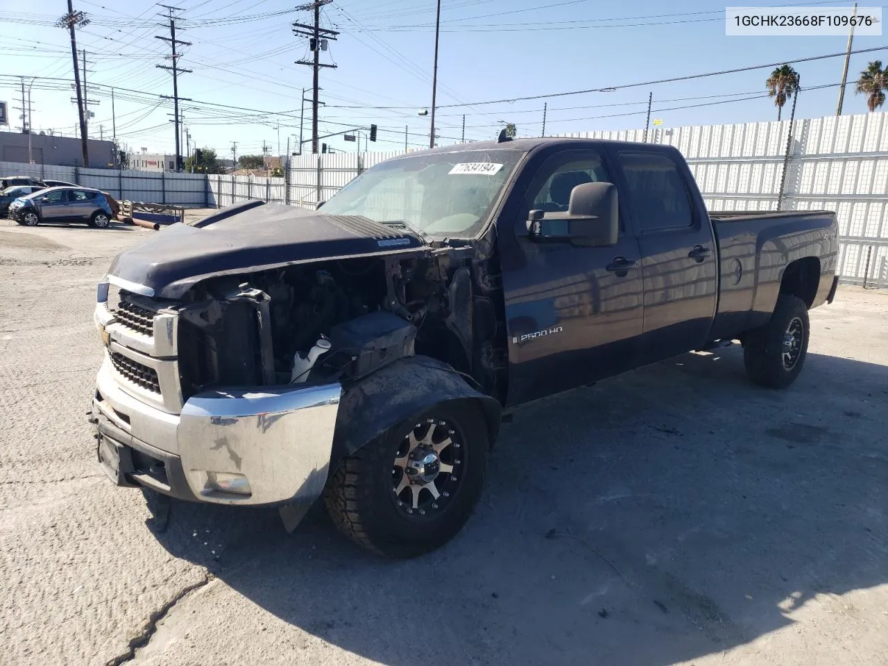 2008 Chevrolet Silverado K2500 Heavy Duty VIN: 1GCHK23668F109676 Lot: 77634194