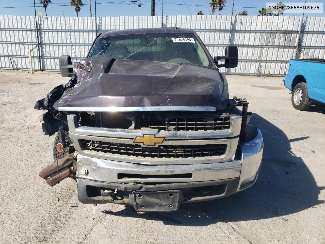 2008 Chevrolet Silverado K2500 Heavy Duty VIN: 1GCHK23668F109676 Lot: 77634194