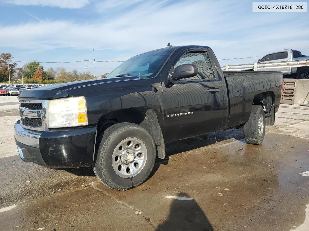 2008 Chevrolet Silverado C1500 VIN: 1GCEC14X18Z181286 Lot: 77994904