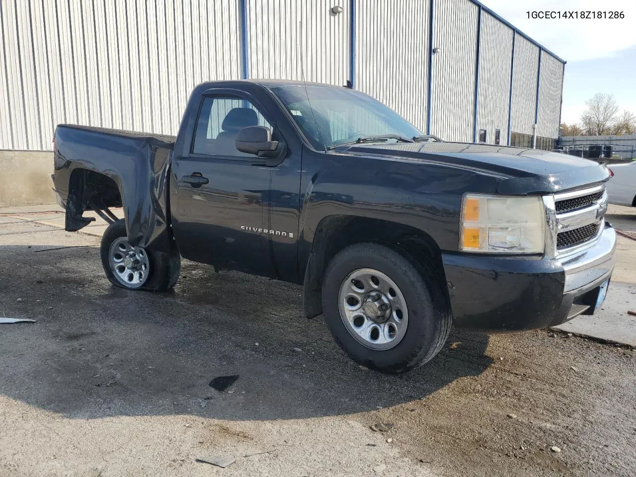 2008 Chevrolet Silverado C1500 VIN: 1GCEC14X18Z181286 Lot: 77994904