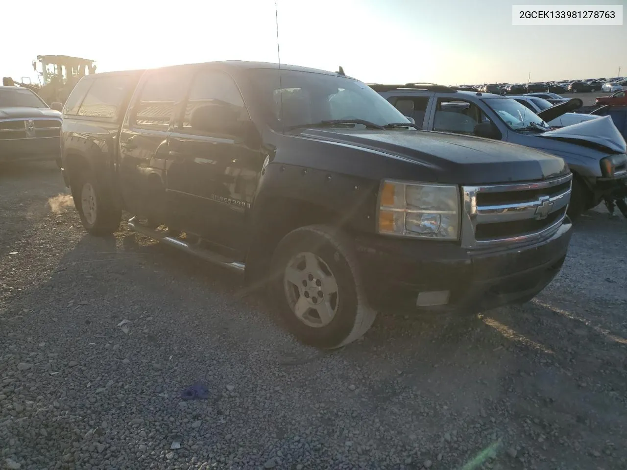 2008 Chevrolet Silverado K1500 VIN: 2GCEK133981278763 Lot: 78008664