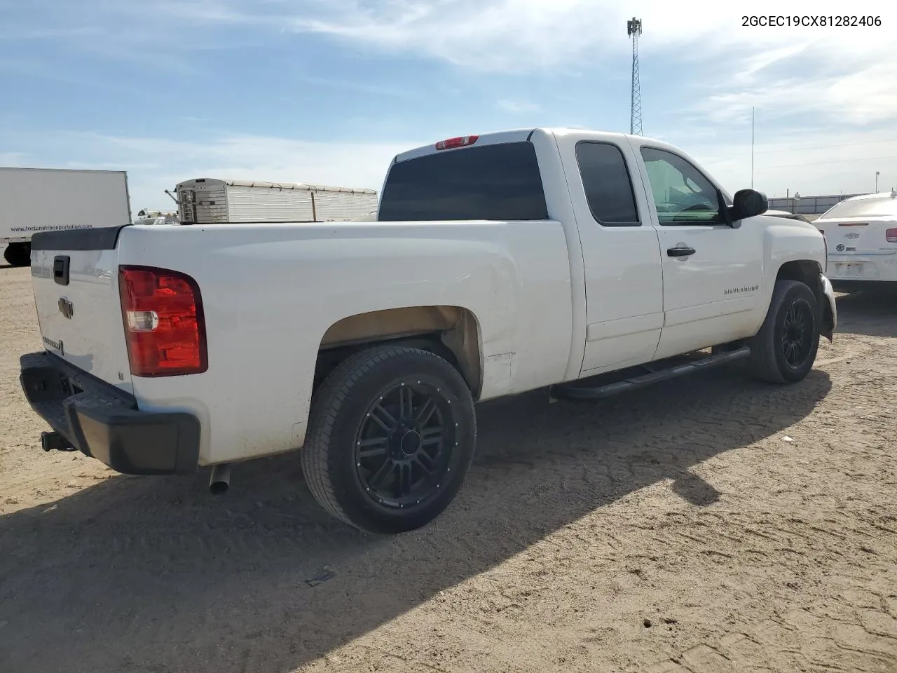 2008 Chevrolet Silverado C1500 VIN: 2GCEC19CX81282406 Lot: 78027204