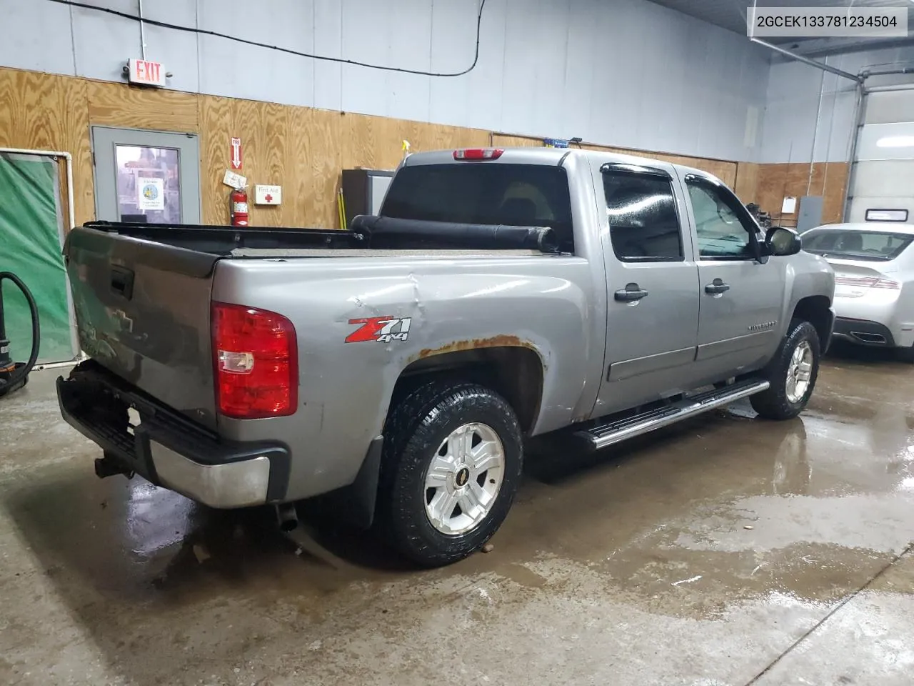 2008 Chevrolet Silverado K1500 VIN: 2GCEK133781234504 Lot: 78036954