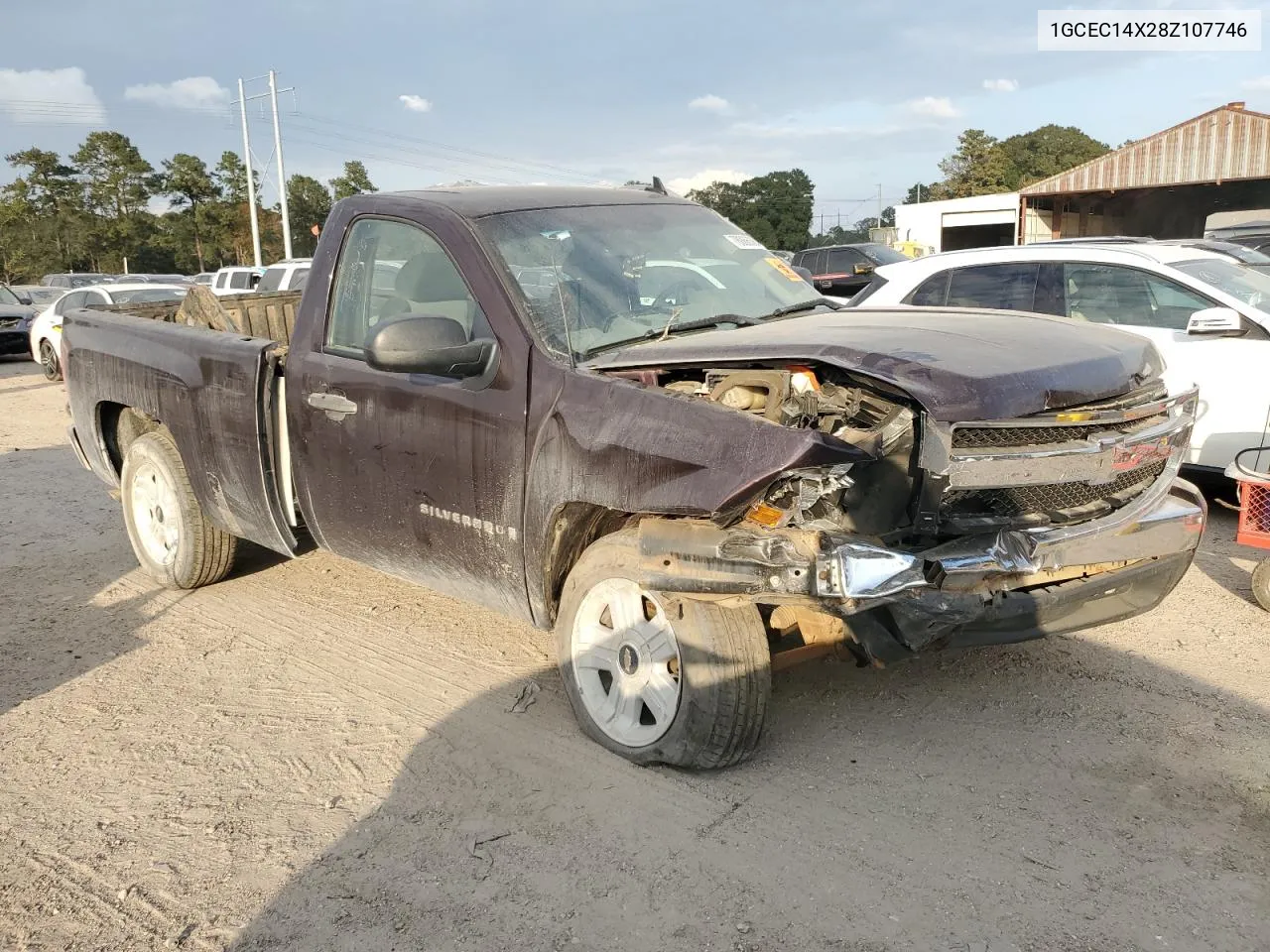 1GCEC14X28Z107746 2008 Chevrolet Silverado C1500