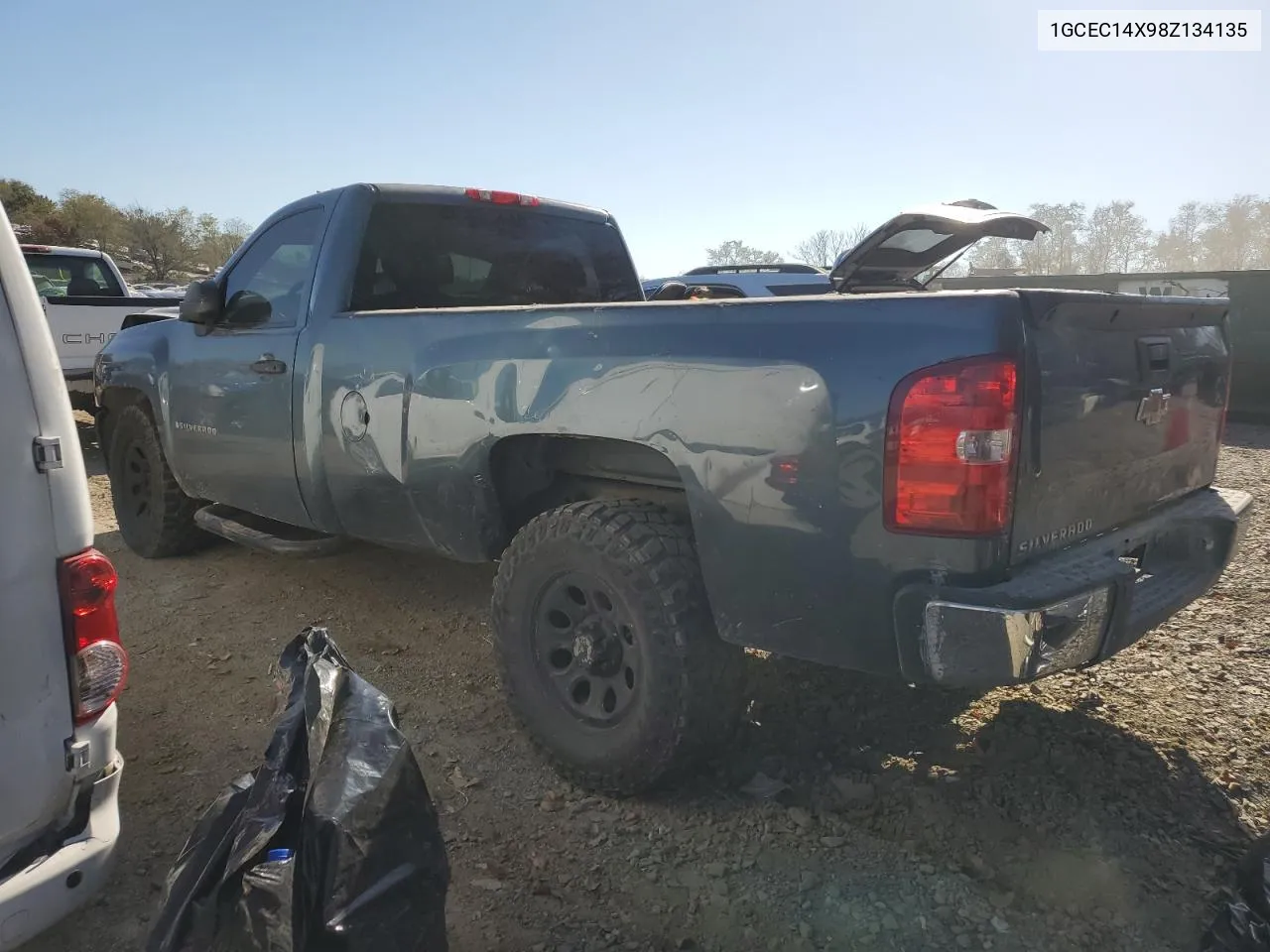 2008 Chevrolet Silverado C1500 VIN: 1GCEC14X98Z134135 Lot: 78148524