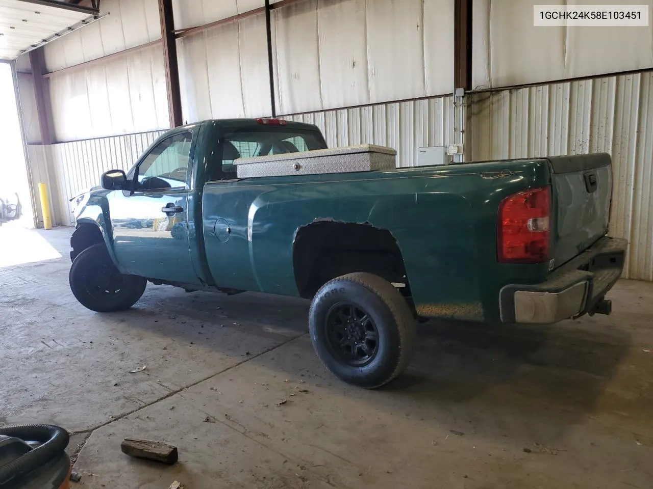 2008 Chevrolet Silverado K2500 Heavy Duty VIN: 1GCHK24K58E103451 Lot: 78176894