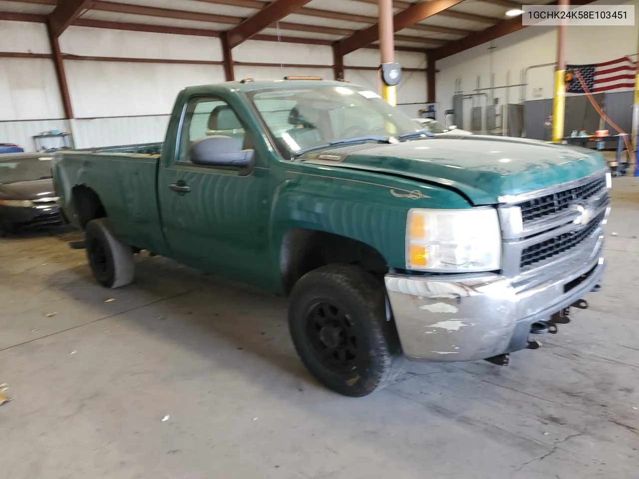 2008 Chevrolet Silverado K2500 Heavy Duty VIN: 1GCHK24K58E103451 Lot: 78176894