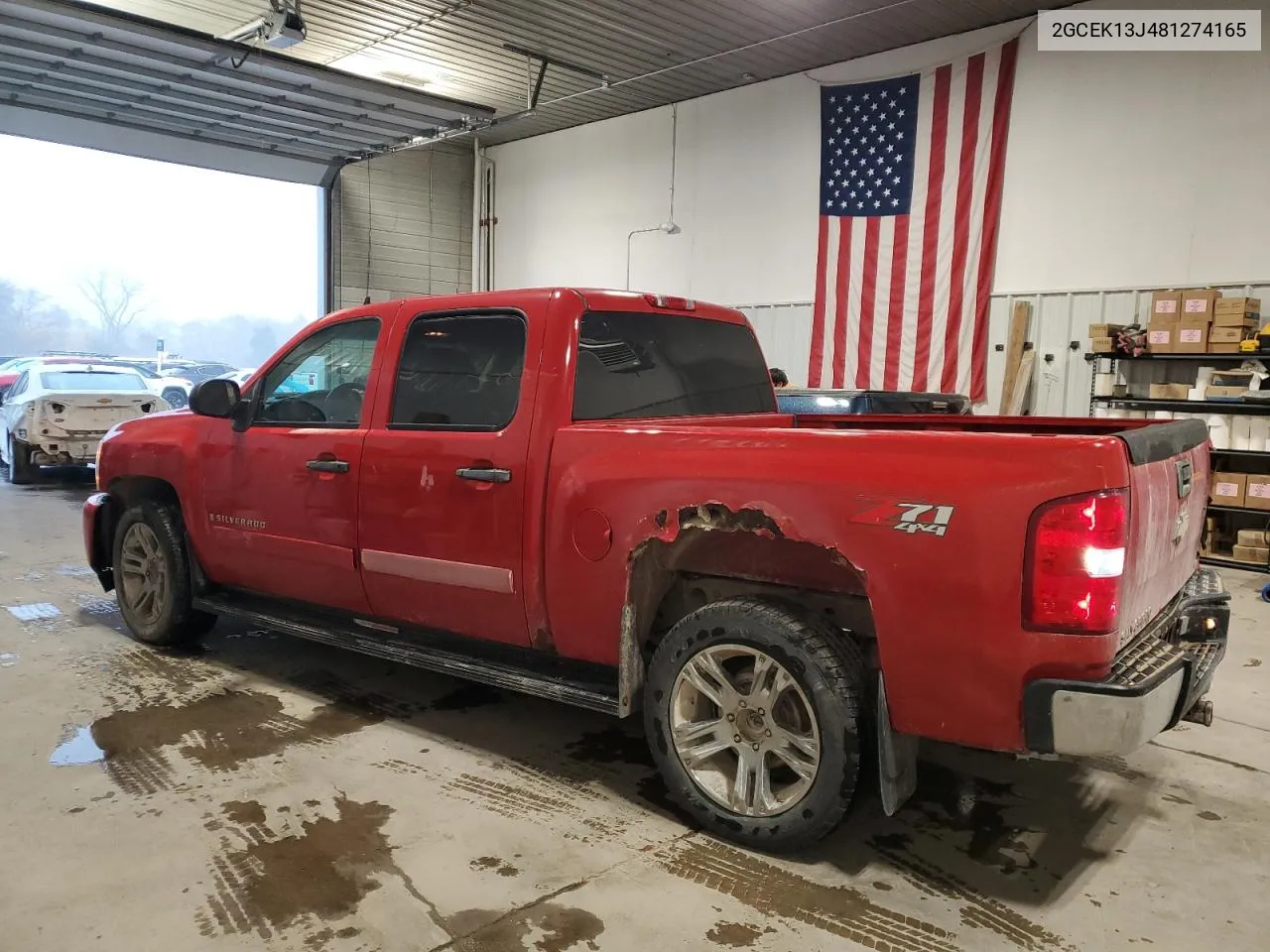 2008 Chevrolet Silverado K1500 VIN: 2GCEK13J481274165 Lot: 78219744