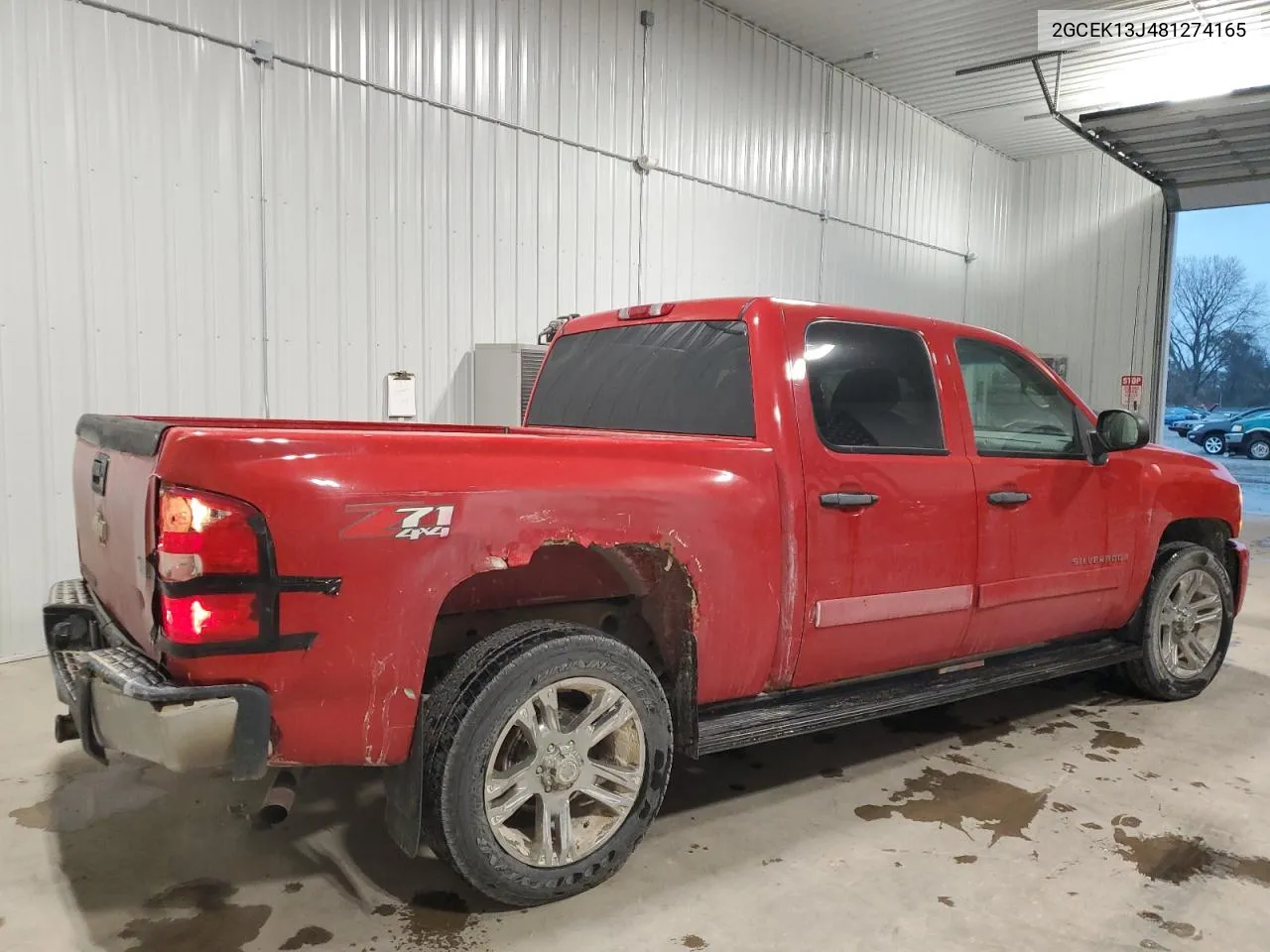 2008 Chevrolet Silverado K1500 VIN: 2GCEK13J481274165 Lot: 78219744