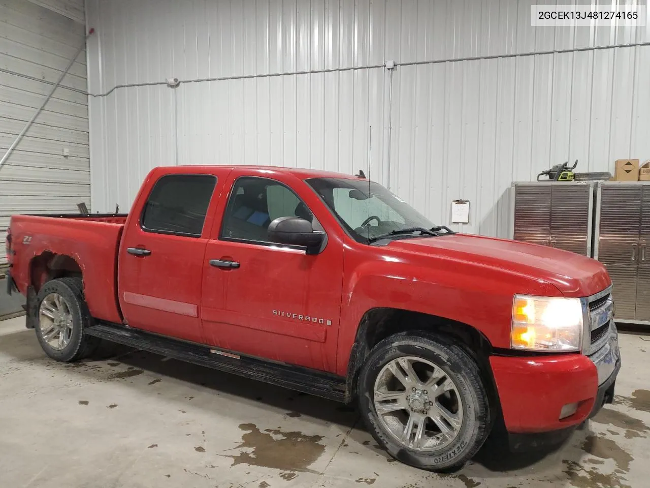 2008 Chevrolet Silverado K1500 VIN: 2GCEK13J481274165 Lot: 78219744