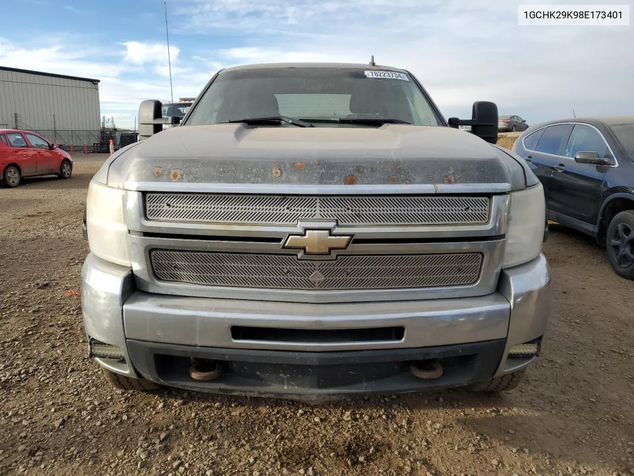 2008 Chevrolet Silverado K2500 Heavy Duty VIN: 1GCHK29K98E173401 Lot: 78223734