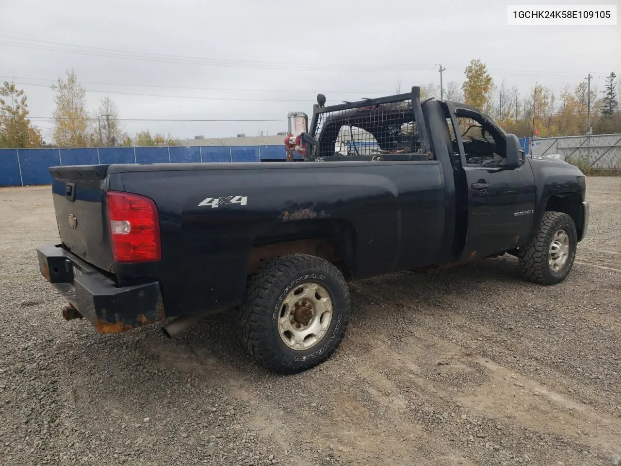 2008 Chevrolet Silverado K2500 Heavy Duty VIN: 1GCHK24K58E109105 Lot: 78408134