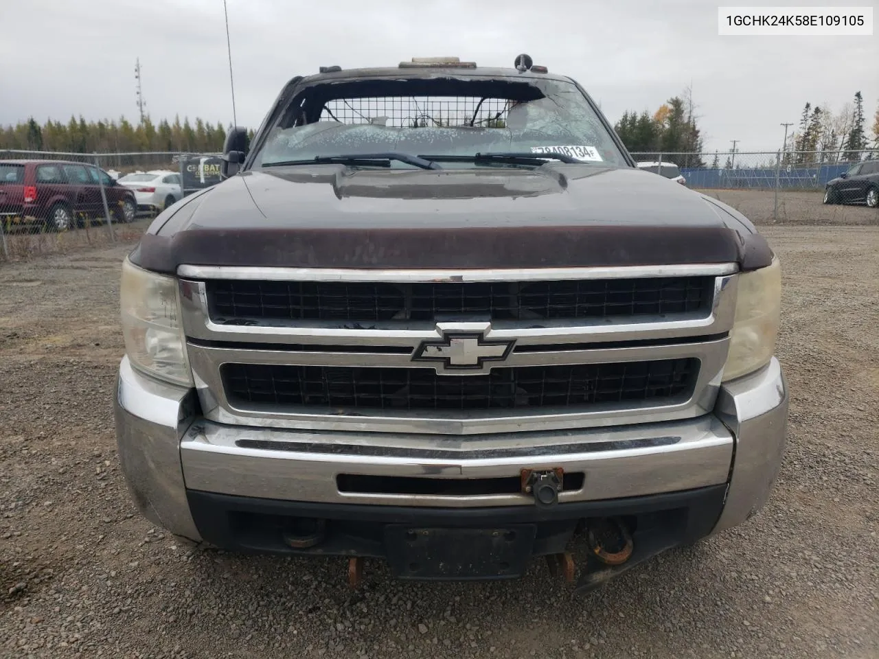 2008 Chevrolet Silverado K2500 Heavy Duty VIN: 1GCHK24K58E109105 Lot: 78408134