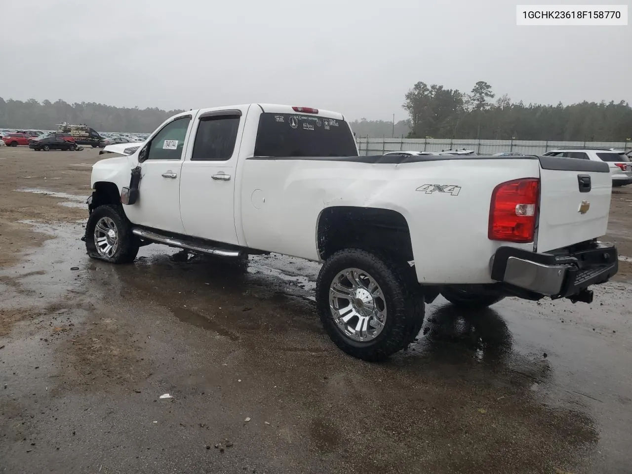 2008 Chevrolet Silverado K2500 Heavy Duty VIN: 1GCHK23618F158770 Lot: 78481744