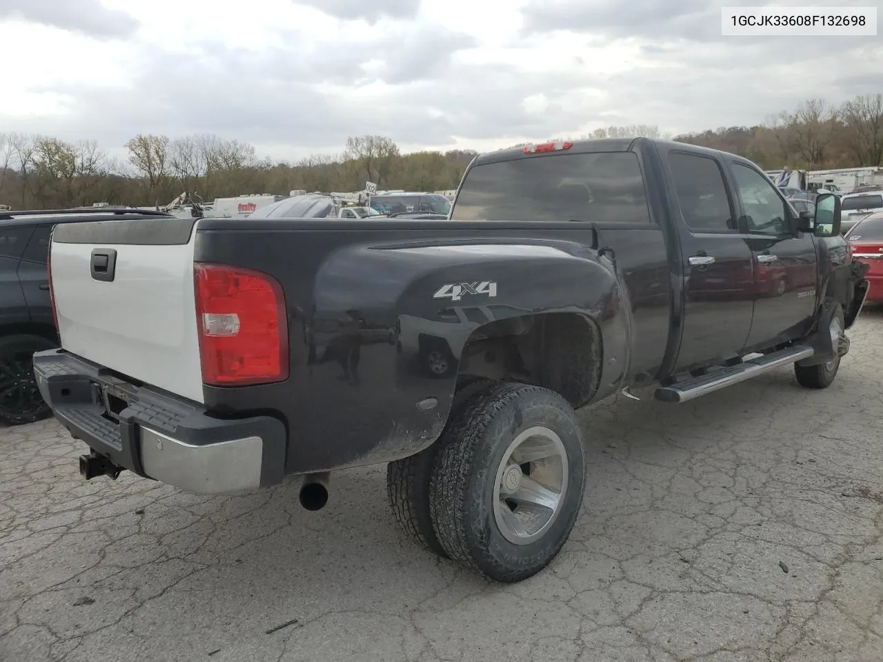 2008 Chevrolet Silverado K3500 VIN: 1GCJK33608F132698 Lot: 78493844