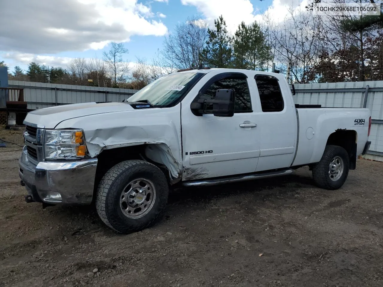 2008 Chevrolet Silverado K2500 Heavy Duty VIN: 1GCHK29K68E106092 Lot: 78519994