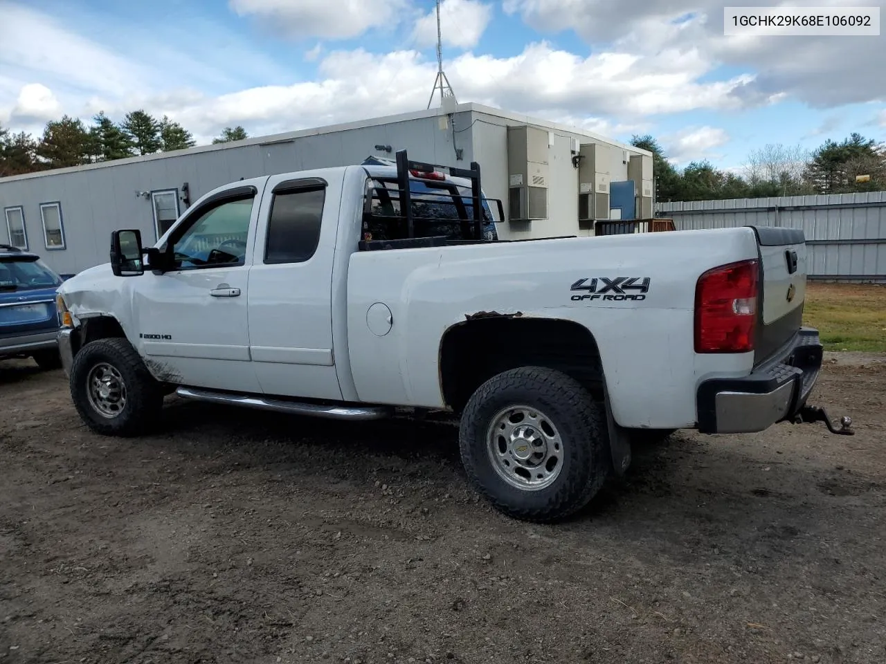 2008 Chevrolet Silverado K2500 Heavy Duty VIN: 1GCHK29K68E106092 Lot: 78519994