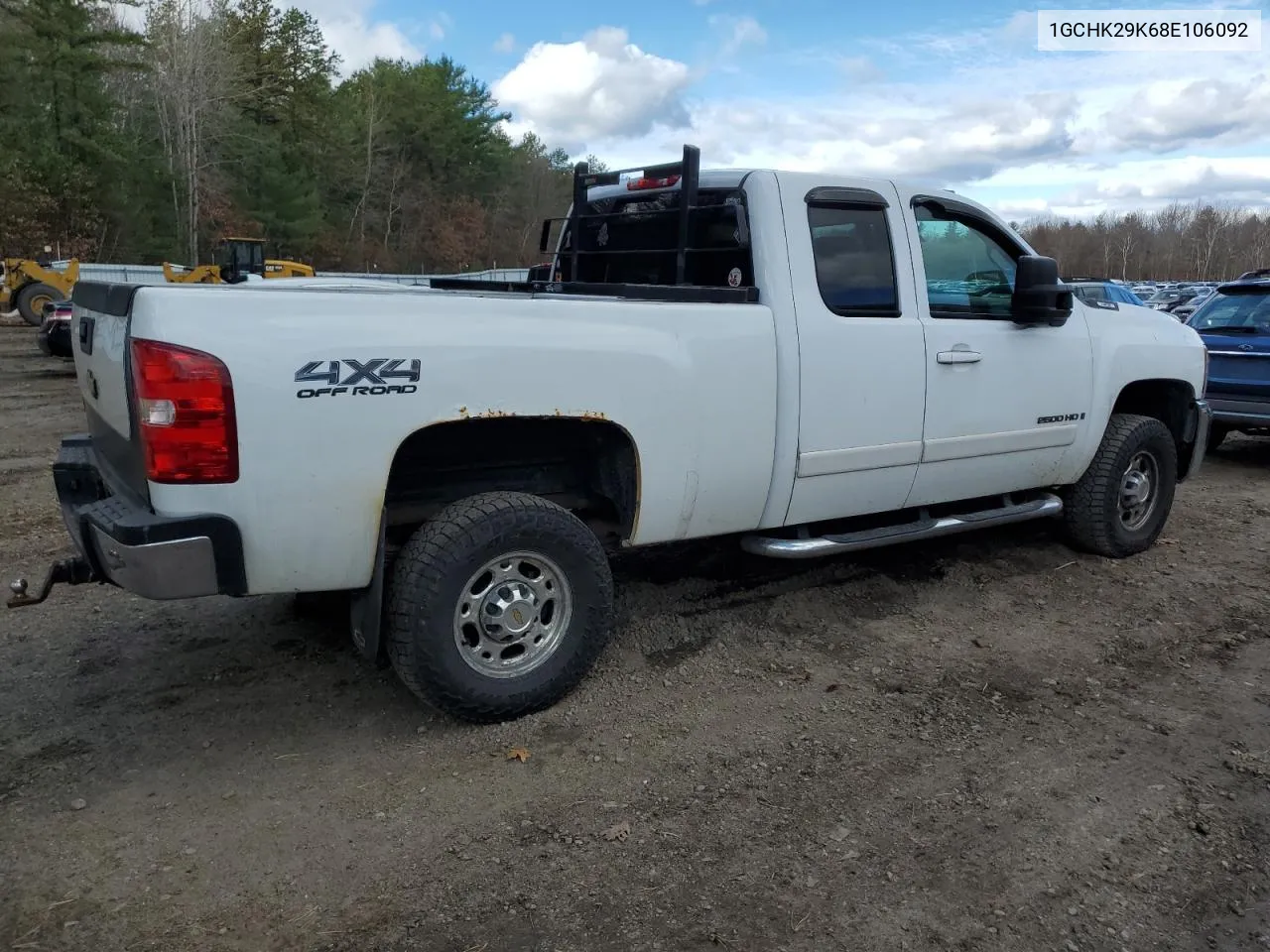 2008 Chevrolet Silverado K2500 Heavy Duty VIN: 1GCHK29K68E106092 Lot: 78519994