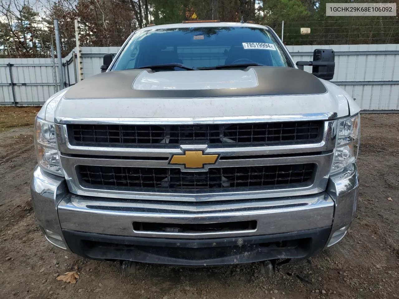 2008 Chevrolet Silverado K2500 Heavy Duty VIN: 1GCHK29K68E106092 Lot: 78519994