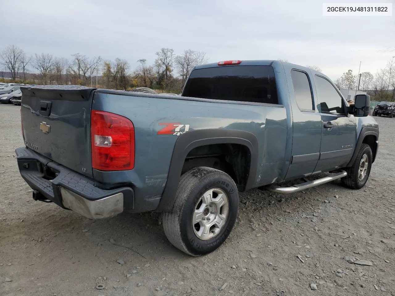 2008 Chevrolet Silverado K1500 VIN: 2GCEK19J481311822 Lot: 78610794