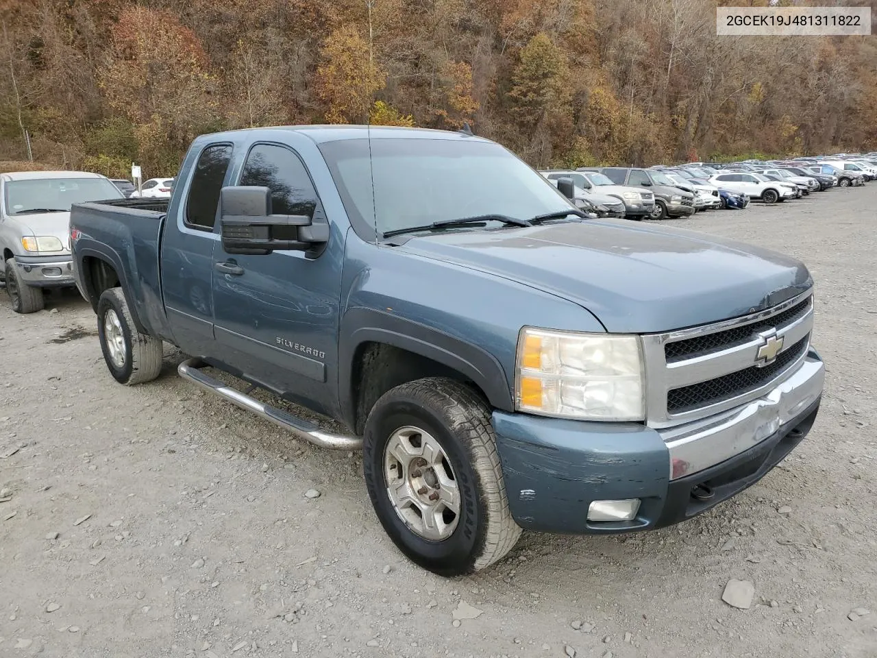 2008 Chevrolet Silverado K1500 VIN: 2GCEK19J481311822 Lot: 78610794