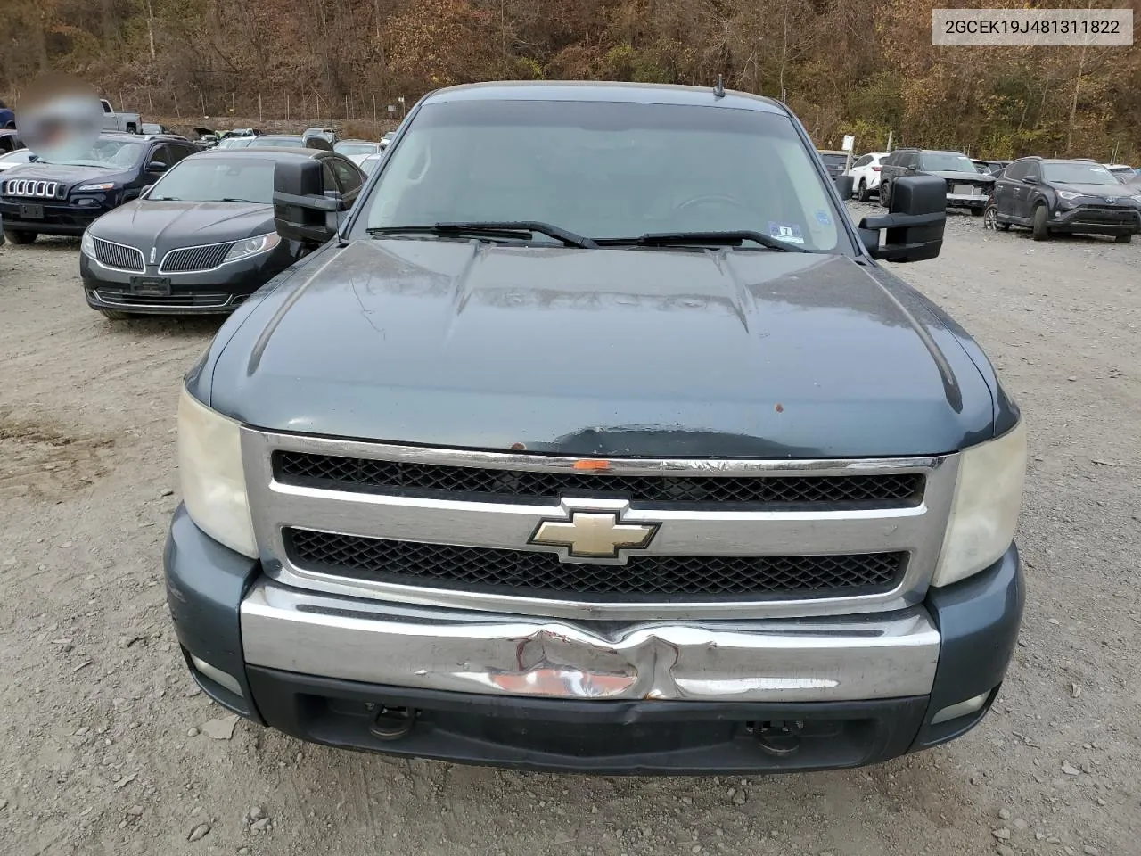 2008 Chevrolet Silverado K1500 VIN: 2GCEK19J481311822 Lot: 78610794