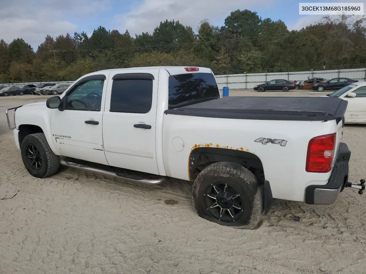 2008 Chevrolet Silverado K1500 VIN: 3GCEK13M68G185960 Lot: 78651784