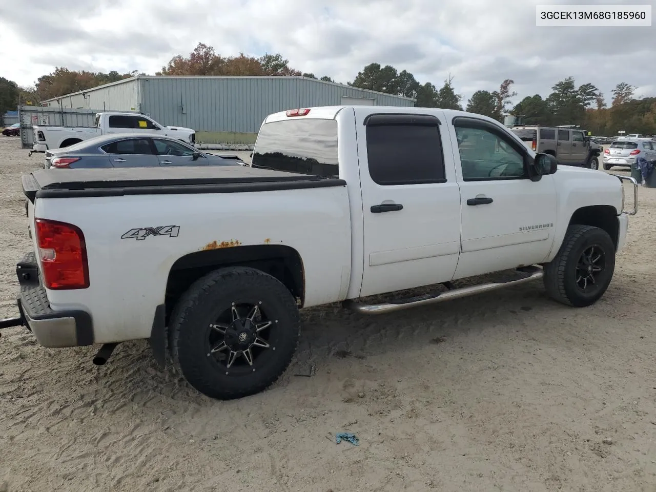 2008 Chevrolet Silverado K1500 VIN: 3GCEK13M68G185960 Lot: 78651784