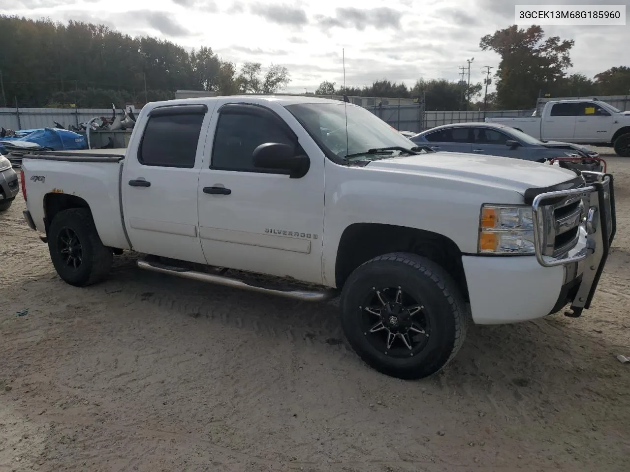 2008 Chevrolet Silverado K1500 VIN: 3GCEK13M68G185960 Lot: 78651784