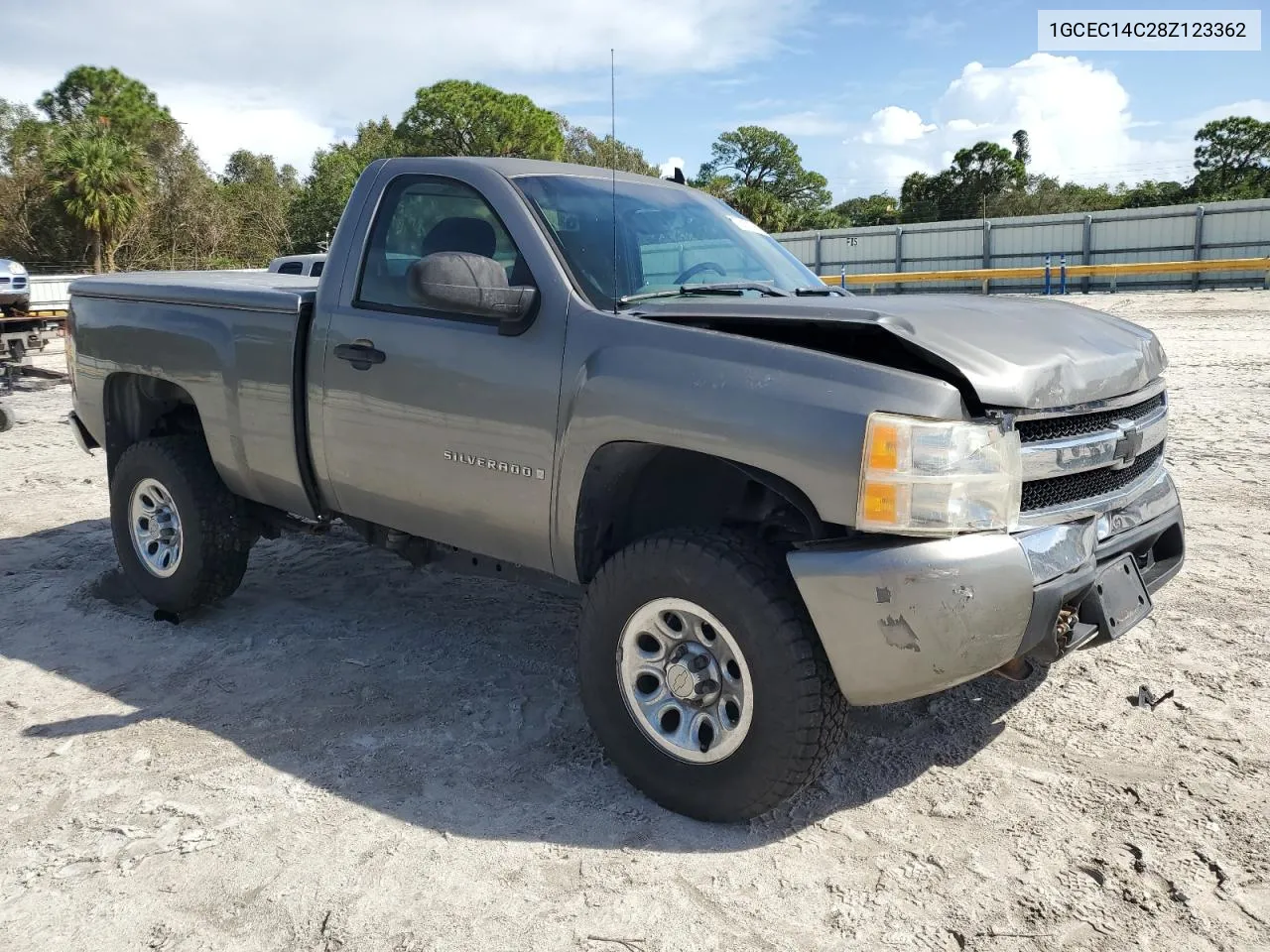 2008 Chevrolet Silverado C1500 VIN: 1GCEC14C28Z123362 Lot: 78671964