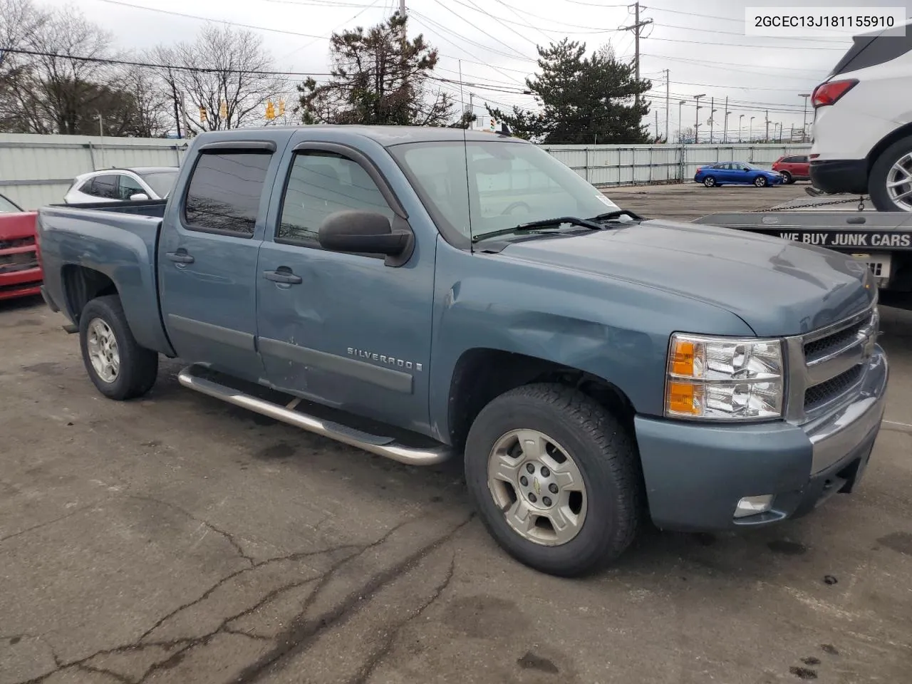 2008 Chevrolet Silverado C1500 VIN: 2GCEC13J181155910 Lot: 78909784