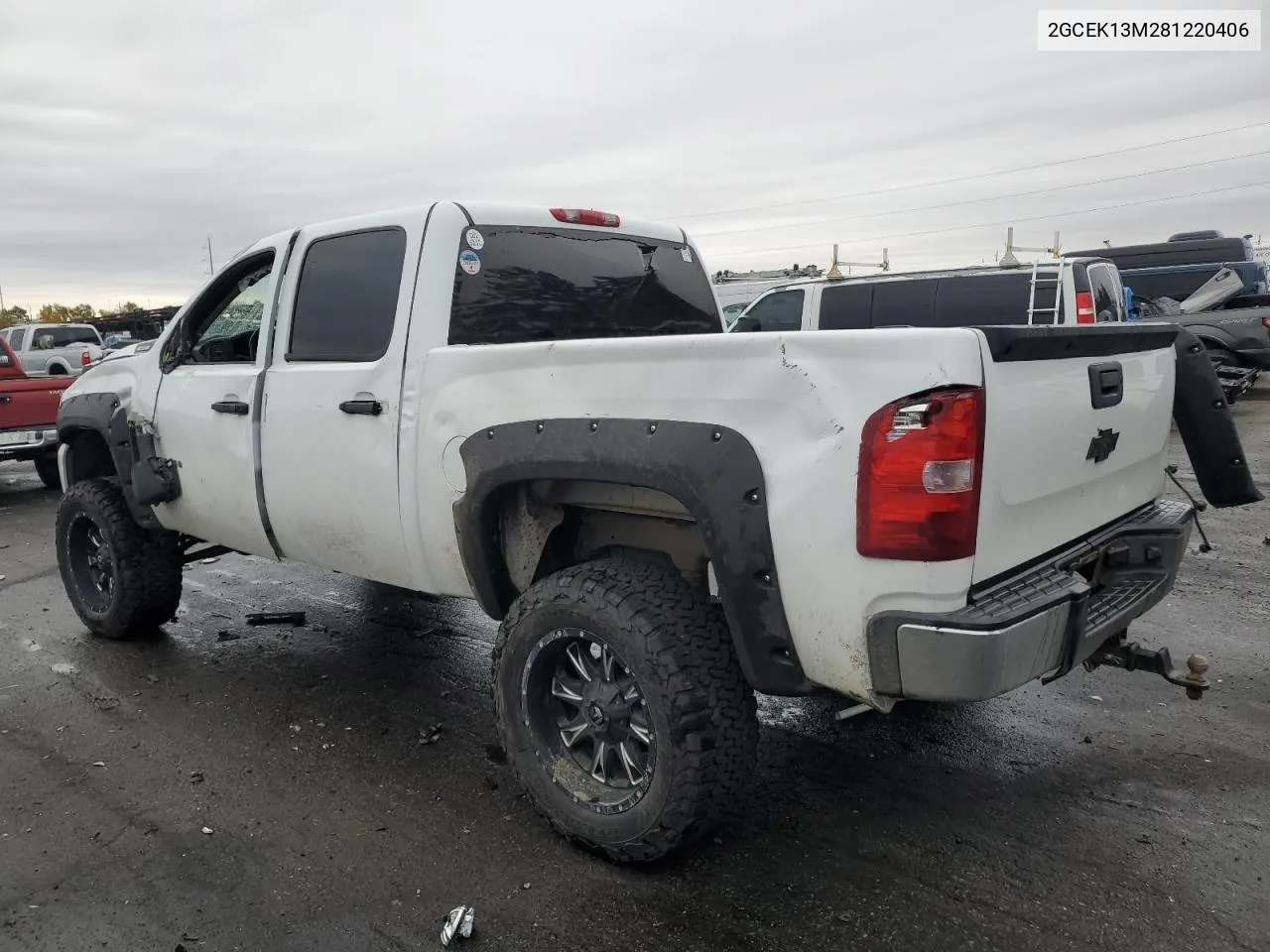 2008 Chevrolet Silverado K1500 VIN: 2GCEK13M281220406 Lot: 79187974