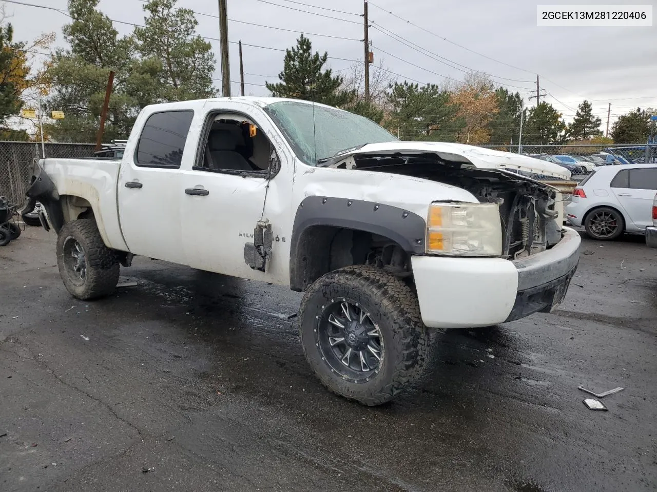 2008 Chevrolet Silverado K1500 VIN: 2GCEK13M281220406 Lot: 79187974