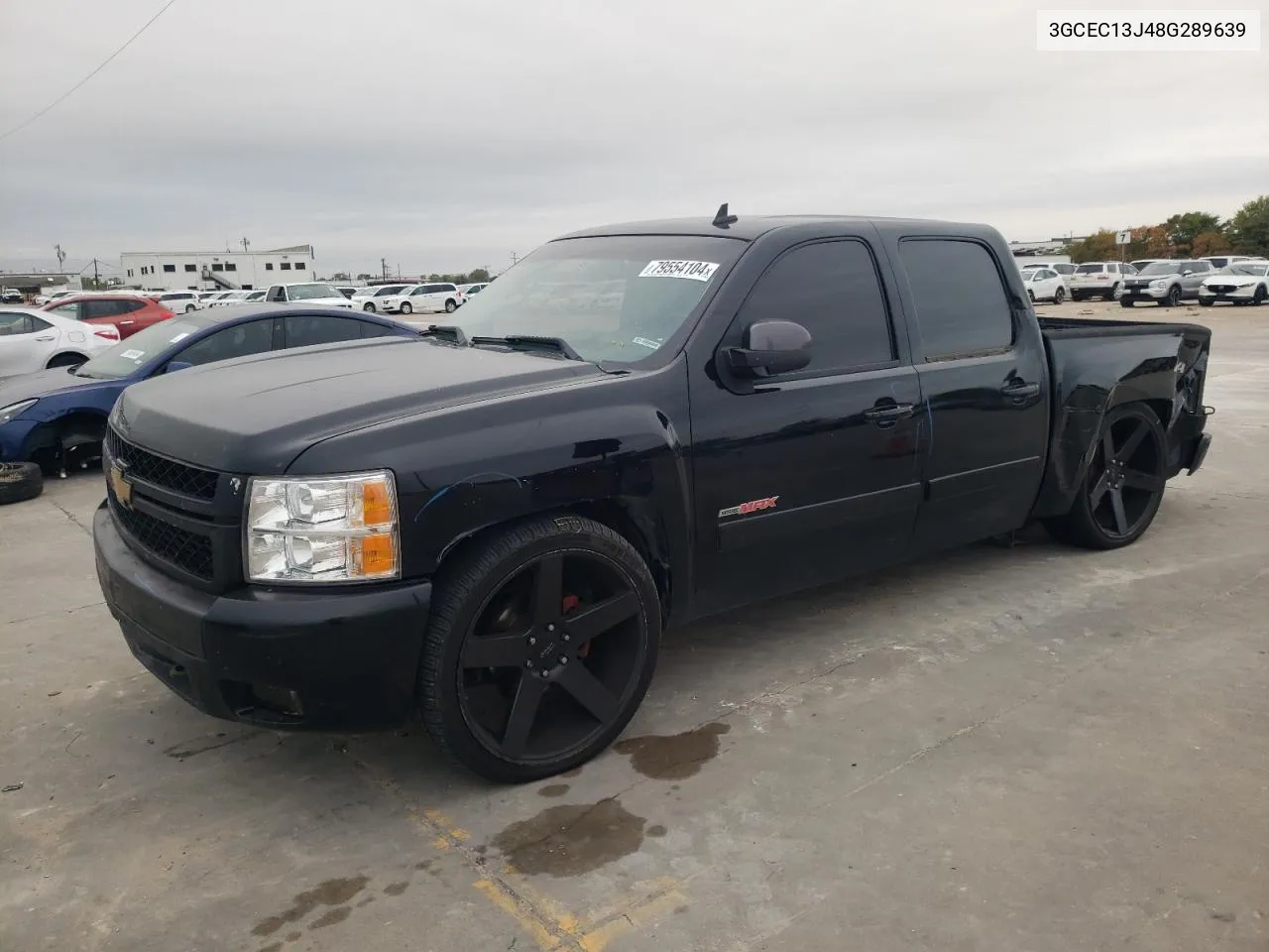 2008 Chevrolet Silverado C1500 VIN: 3GCEC13J48G289639 Lot: 79554104