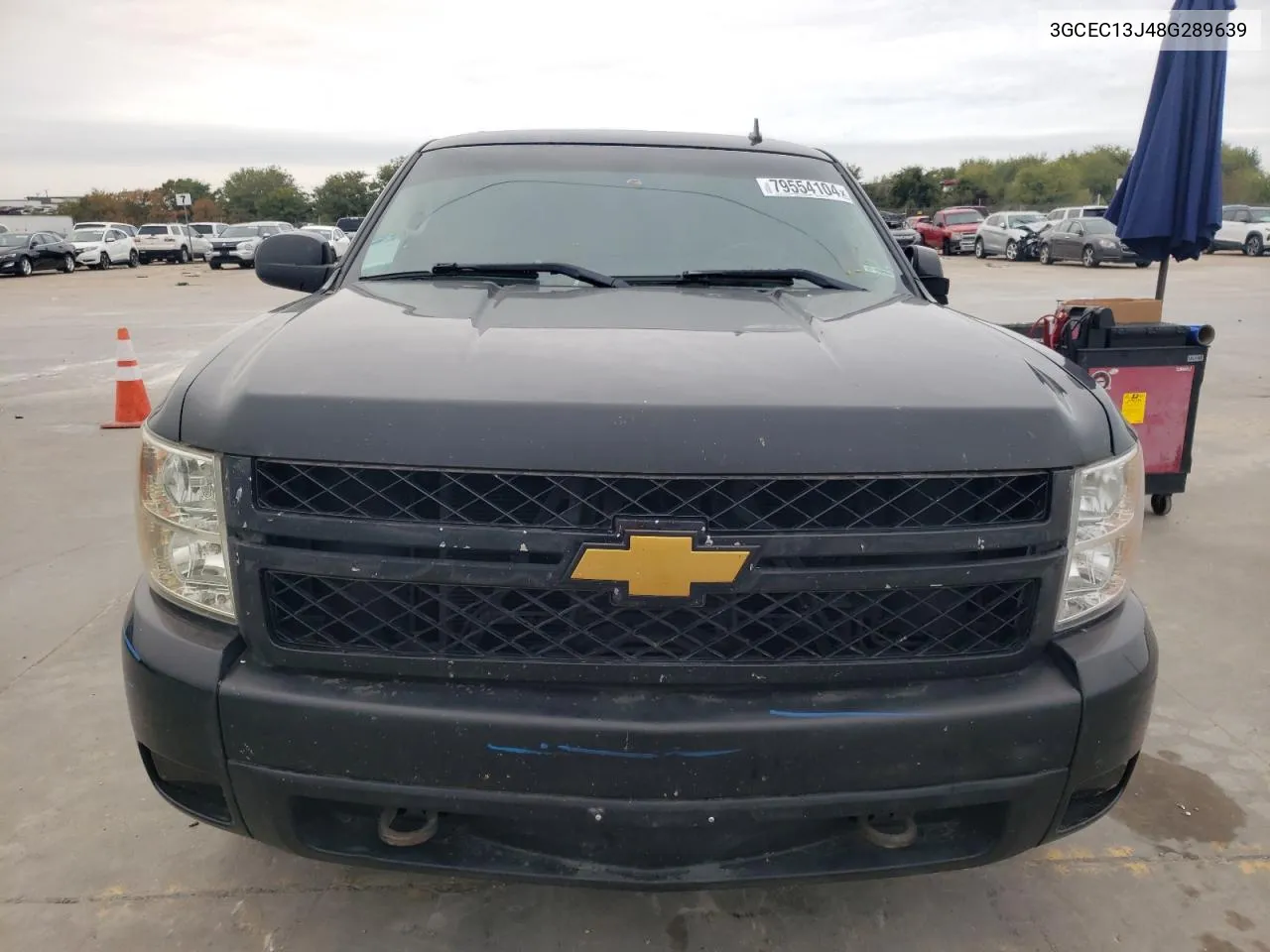 2008 Chevrolet Silverado C1500 VIN: 3GCEC13J48G289639 Lot: 79554104